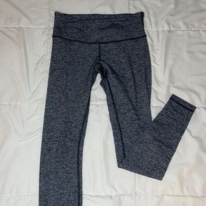 lululemon grey/black leggings